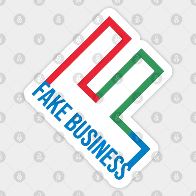 Fake Business Sticker by oemsanex